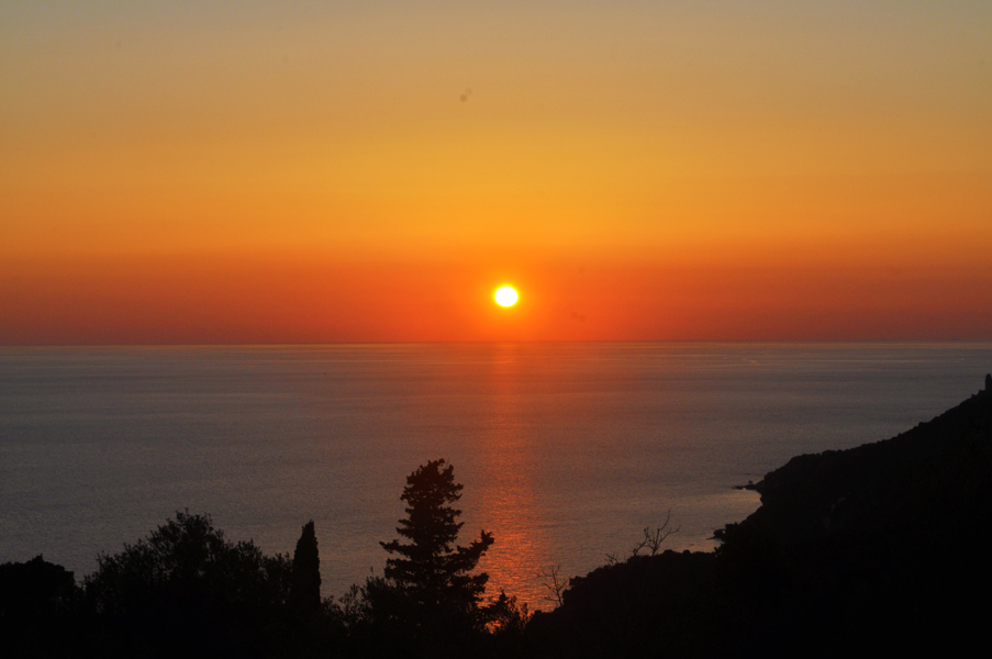 Ferienhaus Lemoni - Sonnenuntergang